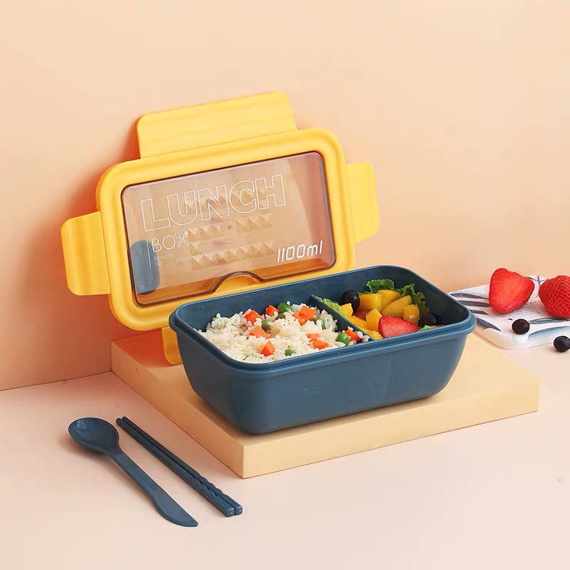 Heated Partitioned Bento Box Student Japanese Lunch