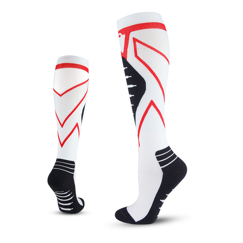 Outdoor Running Fitness Sports Comfortable Compression Socks Skipping Rope Calf