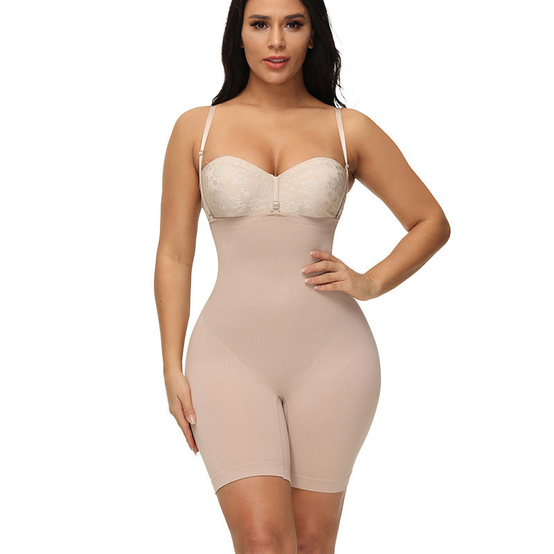No Trace European And American Sling One-piece Shapewear Without
