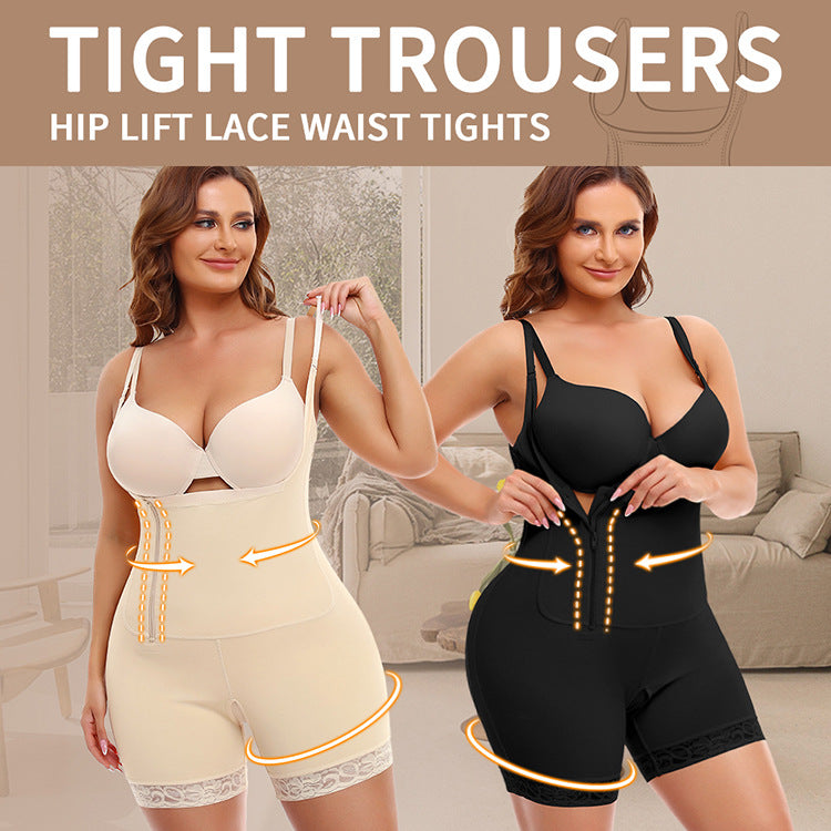 Plus Size Waist & Hip Lift One-piece Shapewear