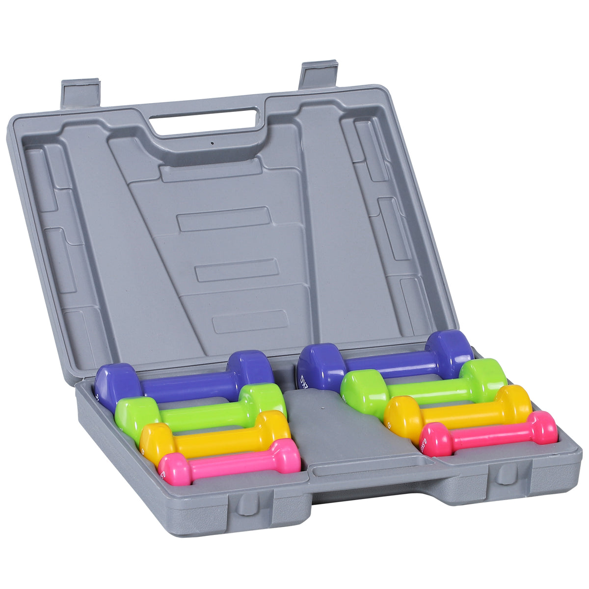 10KG Dumbbells Set With Carry Case, Hand Weights For Women And Men Home Gym