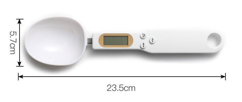 Kitchen Scale Measuring Spoon Compact Food Weighing For Dry And Wet Ingredients