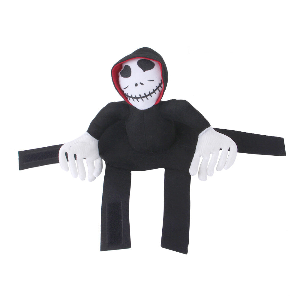 Funny Pet Halloween Costume Decoration Dress Up Cosplay Clothes Spider Pumpkin