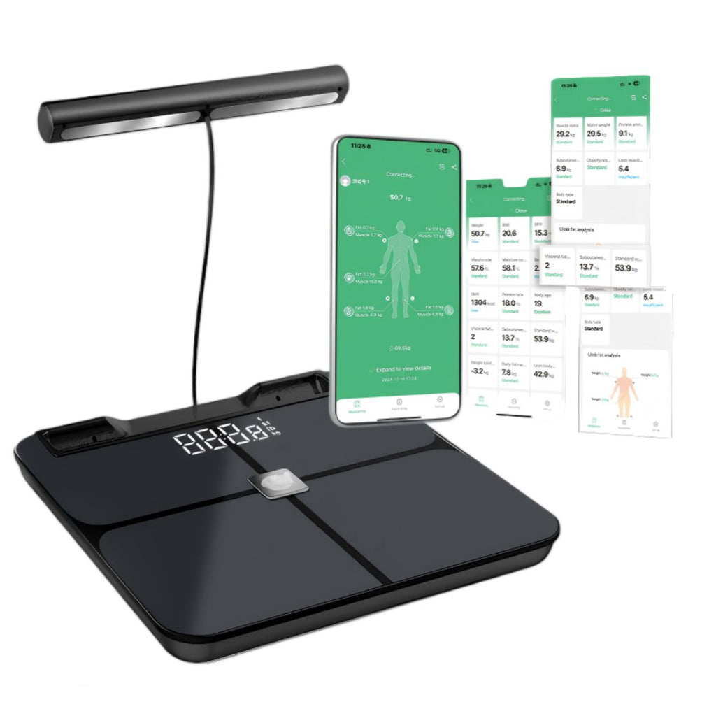 Smart Body Composition Scale, Digital Bluetooth Bathroom Weight And