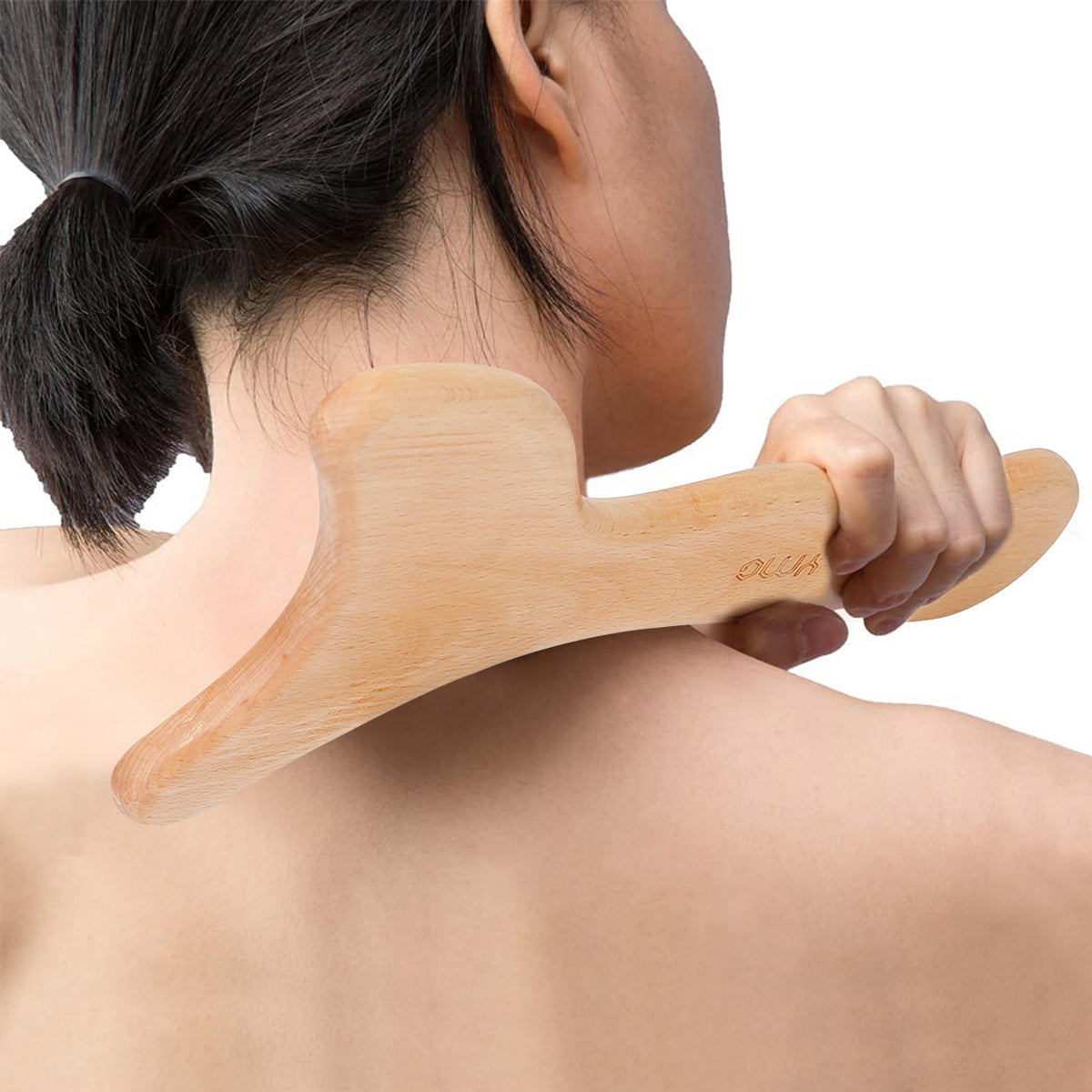 1Pc Wood Therapy Massage Tool Lymphatic Drainage Paddle Wooden Scraping Tools