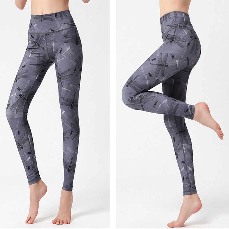 Fashion Tie Dye Leggings Women Fitness Yoga Pants Push Up Workout Sports