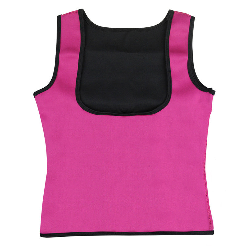 Women Neoprene Shaperwear Waist Traine Push Up Vest Tummy Belly Girdle Body