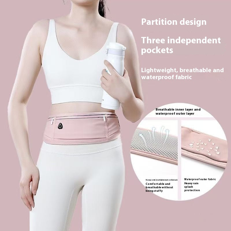 Lightweight Close-fitting Waist Bag Outdoor Sports Waterproof Belt Running