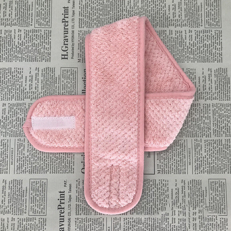 Polyester Towel Running Fitness Sports Headband Bandeau Velcro