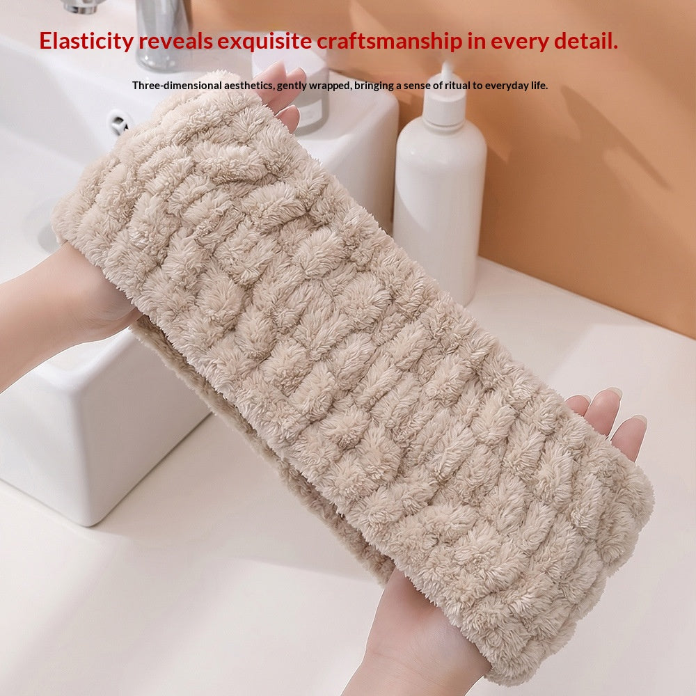 Coral Fleece Non-slip Stretchy Sports Headband