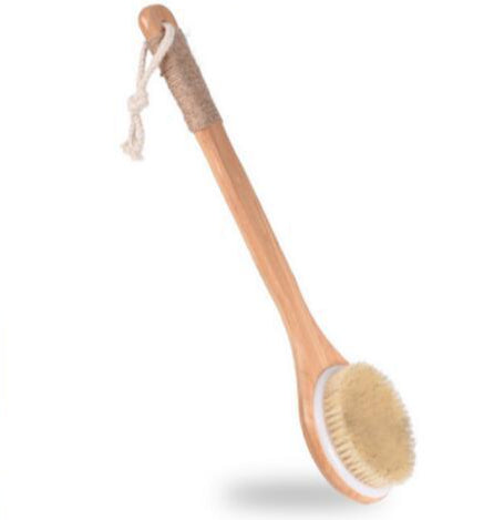 Bristle Bath Brush, Massage Body Bamboo Brush