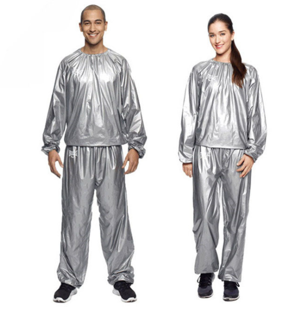 Heavy Duty Anti-rip Sauna Suit PVC Long Sleeve Unisex Clothes