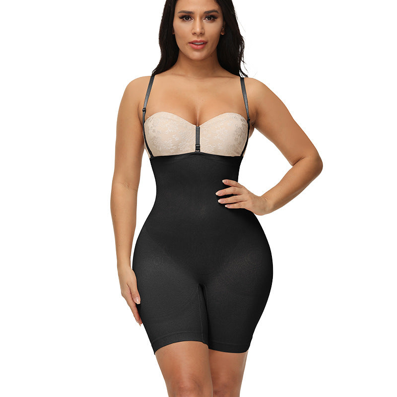 No Trace European And American Sling One-piece Shapewear Without