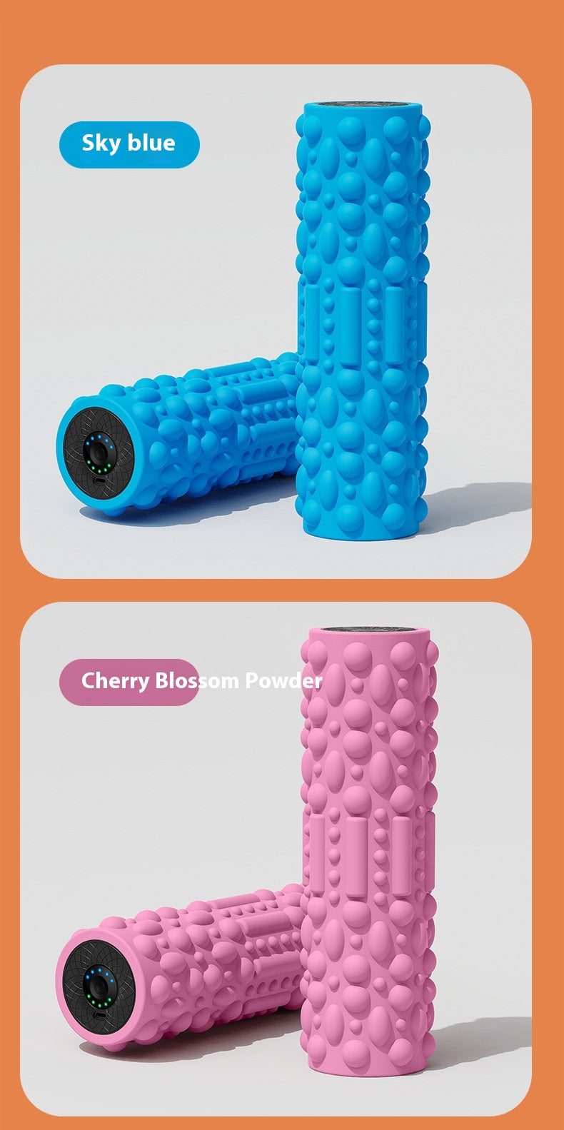 Electric Foam Roller Muscle-relaxing Tool Leg Sports Fitness Equipment