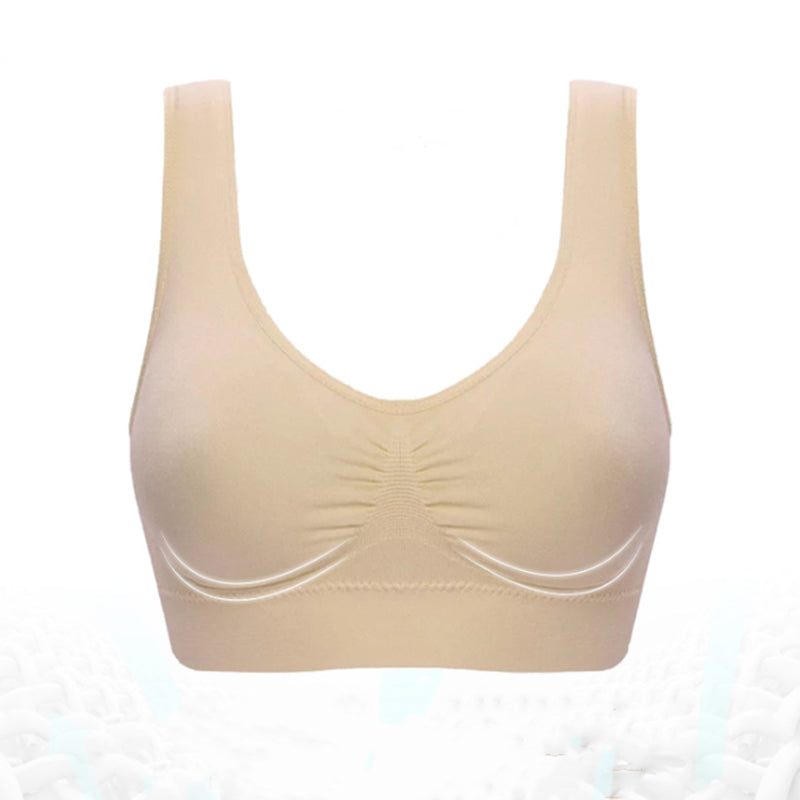Sports Bra No Steel Ring Chest Wrap Trace Female Underwear Beauty Yoga Back