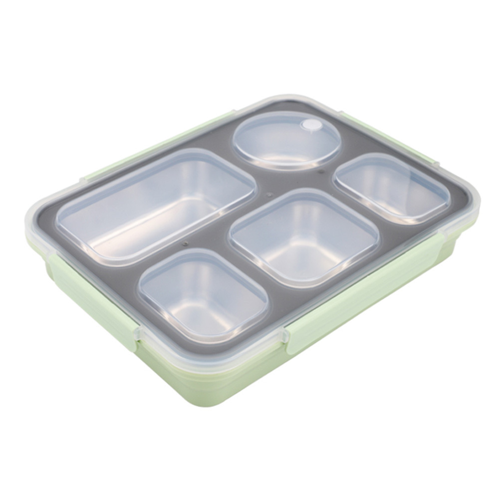 304 Stainless Steel Insulated Lunch Box Student With Lid