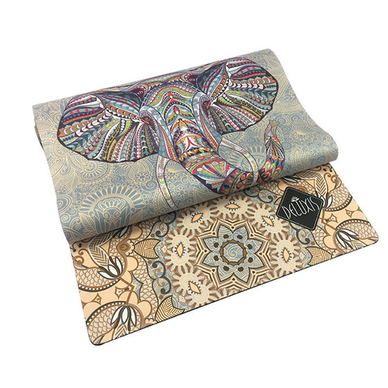 Industry Yoga Mat Rubber Anti-slip Suede Printing