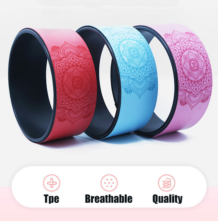 PU Yoga Wheel Circle