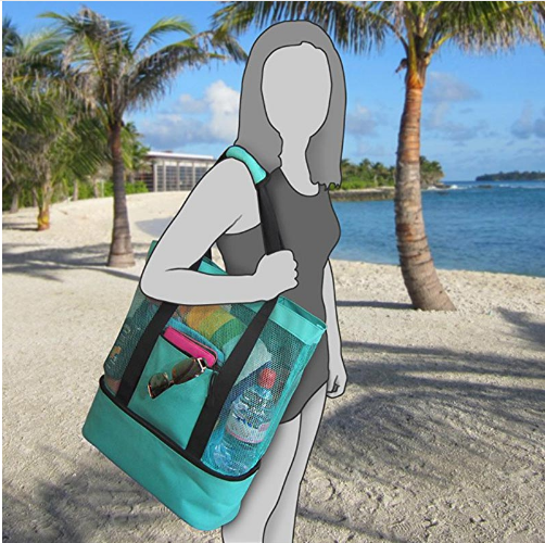 Double-Layer Canvas Lunch Storage Bag