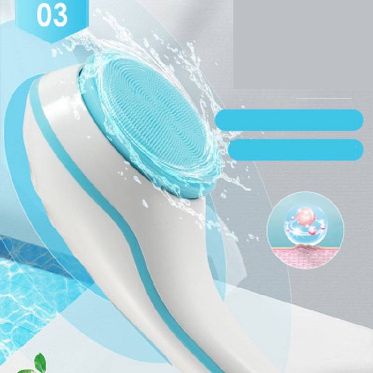 5 In 1 Electric Bath Brush Handheld Household Waterproof Rechargeable Massage