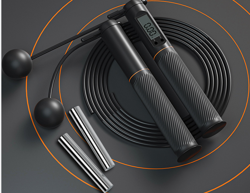 Silicone Counting Skipping Rope Cordless Smart Counter