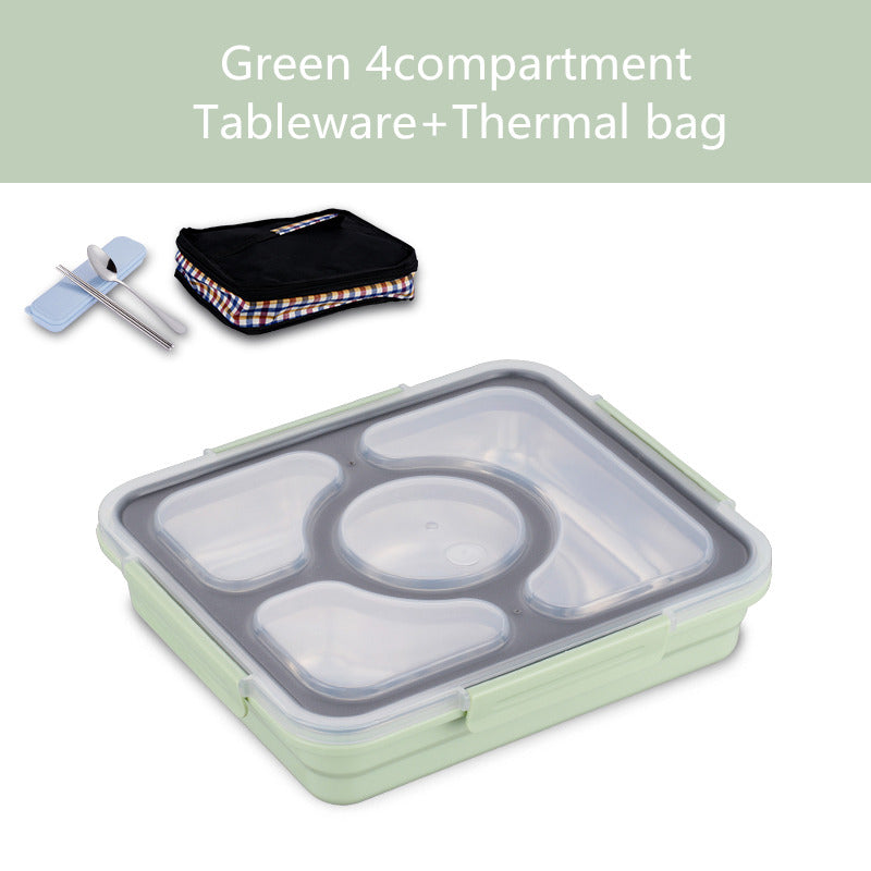304 Stainless Steel Insulated Lunch Box Student With Lid