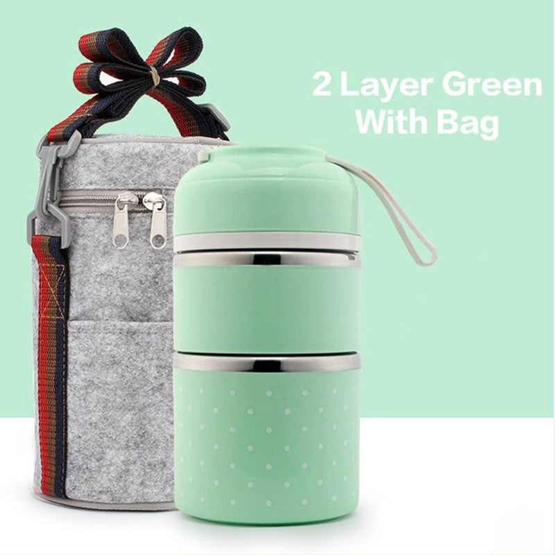 Amazing Compartment Lunch Box - Inspired By Japanese Chefs