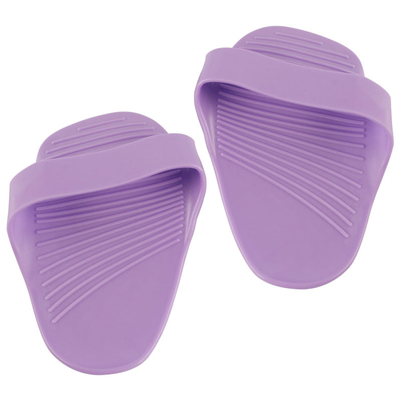 Silicone Hand Protector Sports Fitness Dumbbell Weightlifting Gloves Anti-wear