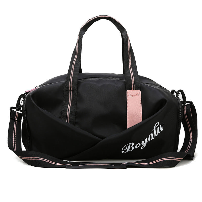 Sports Gym Bag Women's Wet And Dry Shoes