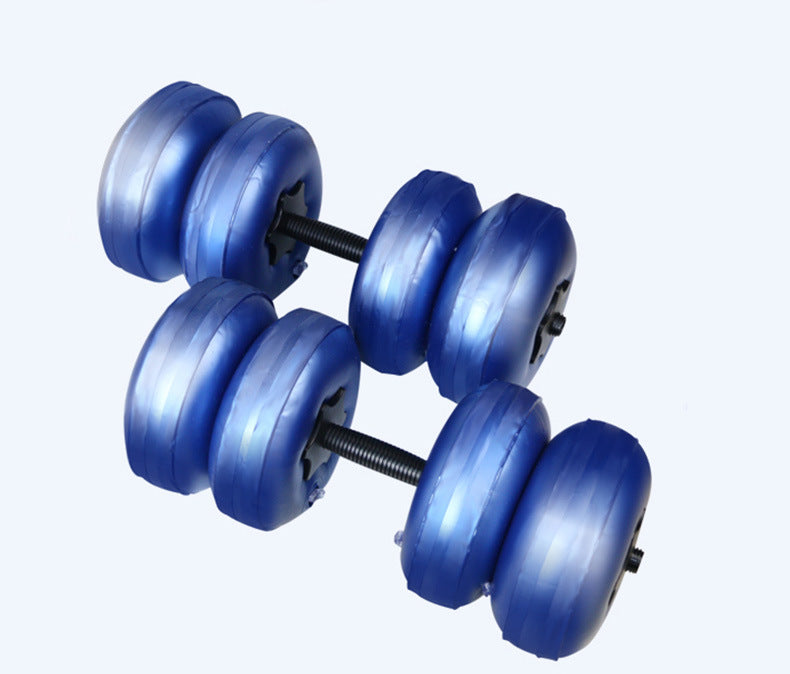 Adjustable 20-25 KG Water-filled Dumbbell For Men Home Fitness Arm Muscle