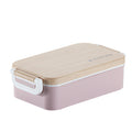 Rectangular Wooden Lunch Box Student
