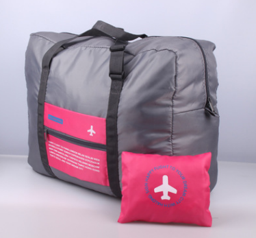 Large Capacity Foldable Travel Bag Nylon Waterproof Gym Duffel Folding