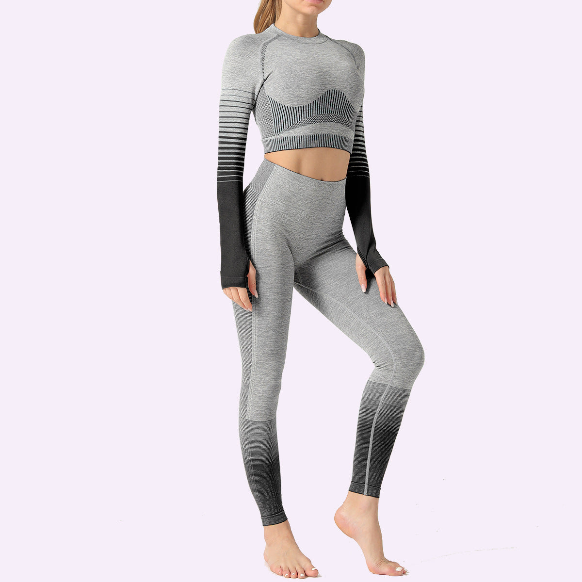 Women's Yoga Set Gym Fitness 2-Piece Sports Suit