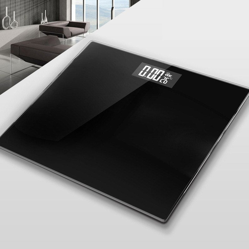 Glass Smart Bathroom Body Scale, USB Charging