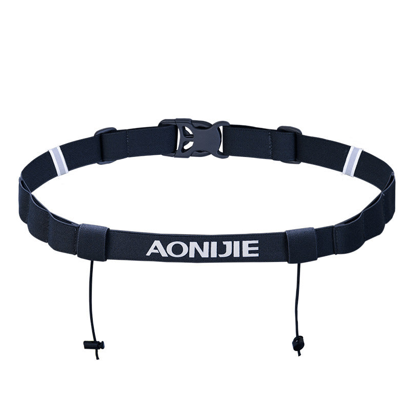 Marathon Bib Number Running Reflective Belt