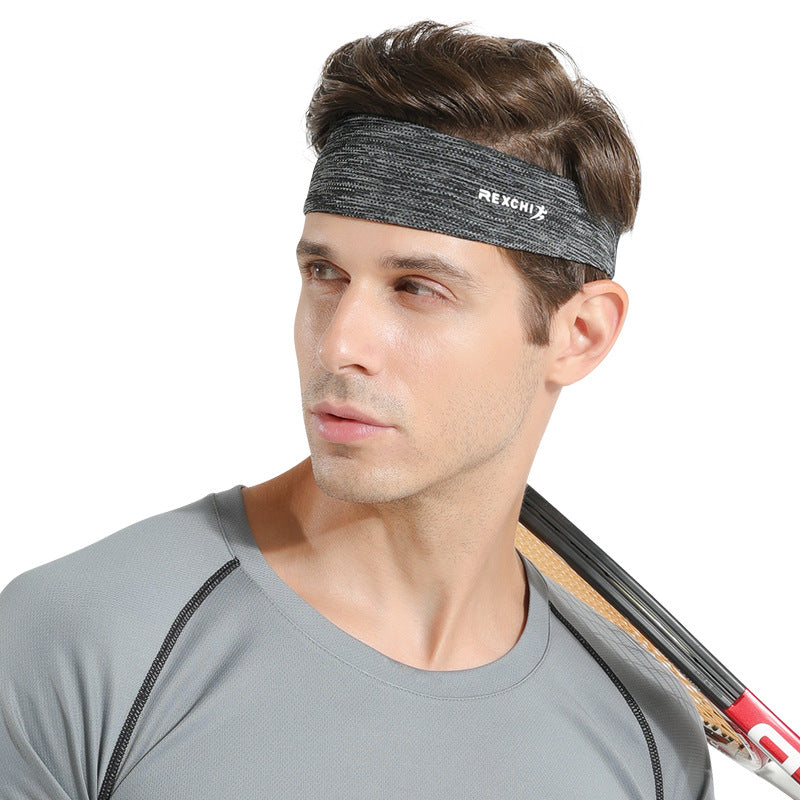 Men's Ice Silk Sports Headband Outdoor Riding