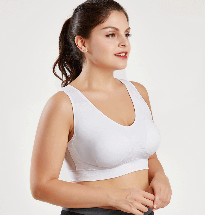 Sports Bra No Steel Ring Chest Wrap Trace Female Underwear Beauty Yoga Back