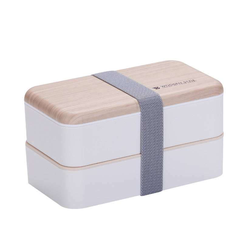 Double Plastic Lunch Box