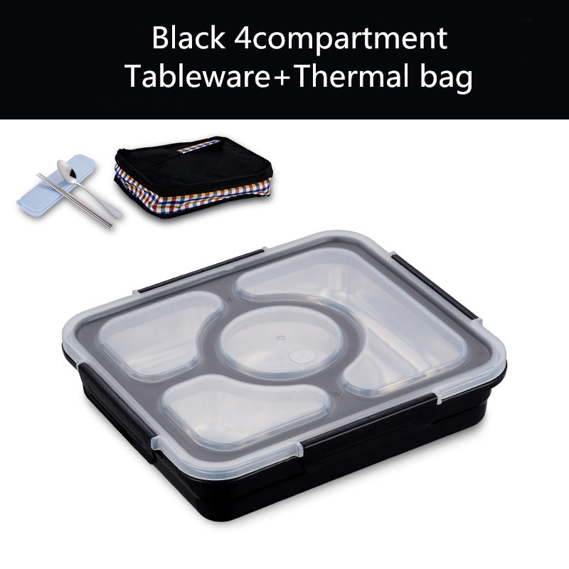 304 Stainless Steel Insulated Lunch Box Student With Lid
