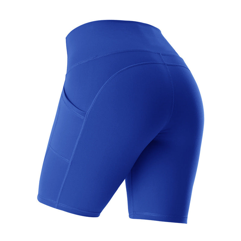 High Waist Fitness Gym Workout Leggings With Pockets Athletic Yoga Pants Slim