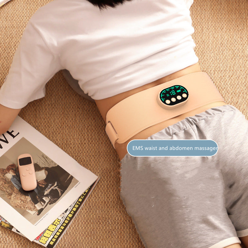 EMS Pulse Massage Slimming Belt Constant Temperature Warm Waist Care