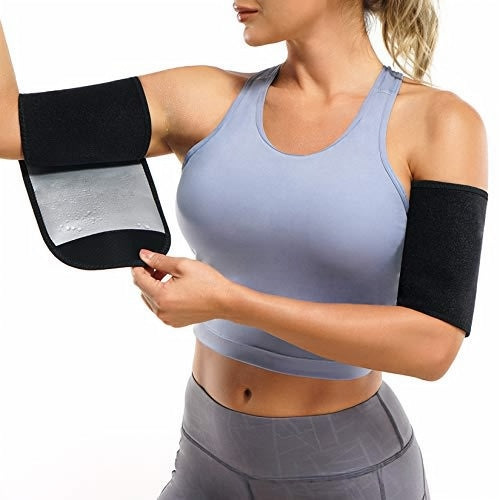 Arm Trimmer Sauna Sweat Suit Sleeve Anti-sweat Belt Trainer Leg