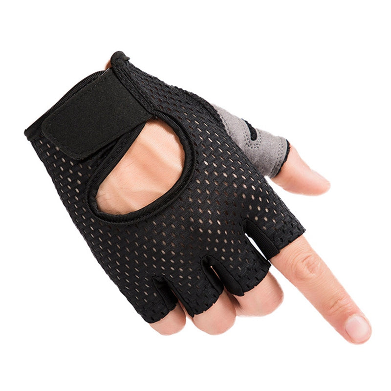 Half Finger Gloves Sports Fitness Outdoor Riding Non-slip Wear