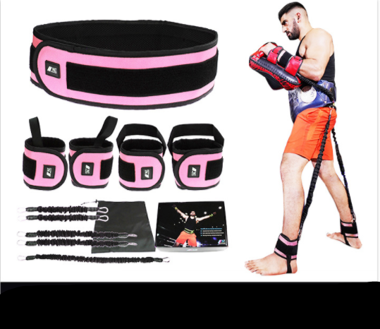 Leg Squat Boxing Combat Training Resistance Bands Fitness Fighting Force
