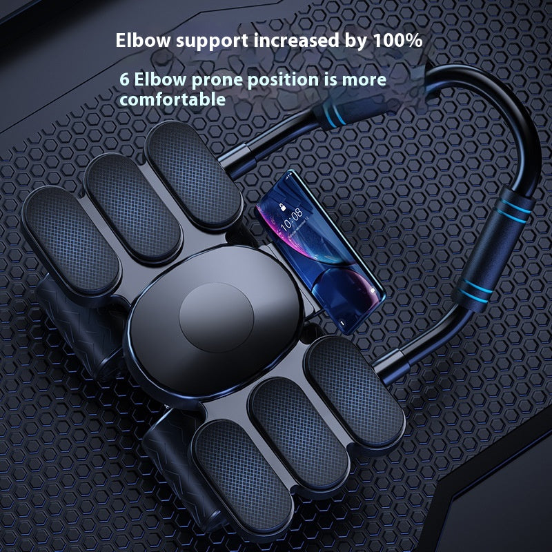 Four-wheel Abdominal Wheel Automatic Rebound Muscle Training Firm Abs Thin