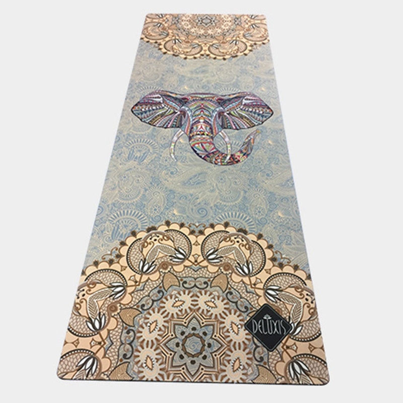 Industry Yoga Mat Rubber Anti-slip Suede Printing