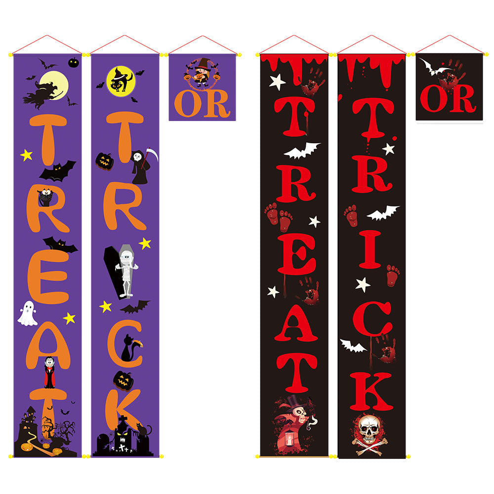 Halloween Decoration Outdoor Banner Couplets