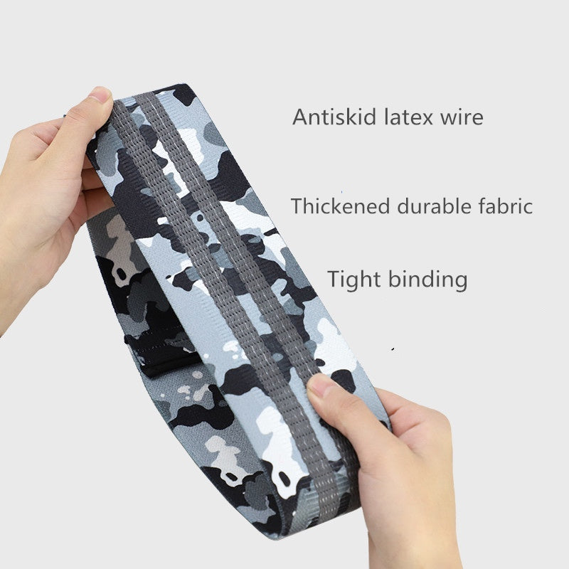 Anti-slip Yoga Camouflage Color Resistance Band