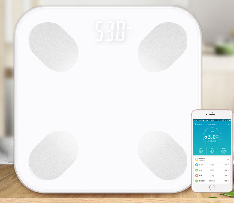 Bluetooth Smart Body Scale Electronic Weight