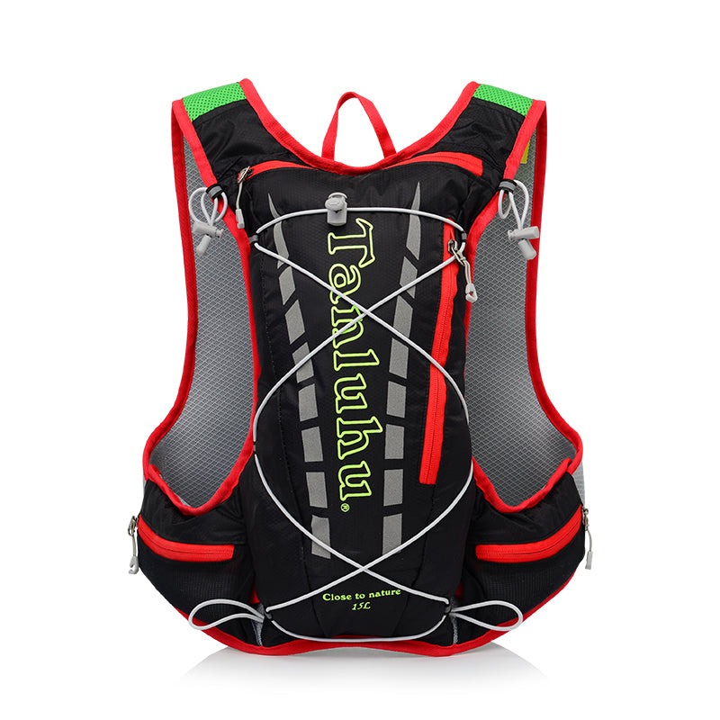 Lightweight Running Hydration Vest Backpack 15L Outdoor Trail Marathon Cycling